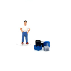 Bottle Crate Set - 10 Pieces H0 1:87