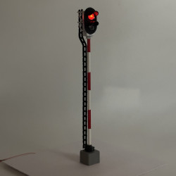 Półsamoczynny semafor 2-komorowy w skali H0