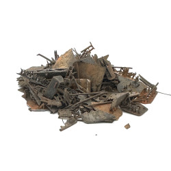 Imitacja złomu – detal modelarski do makiet i wagonów